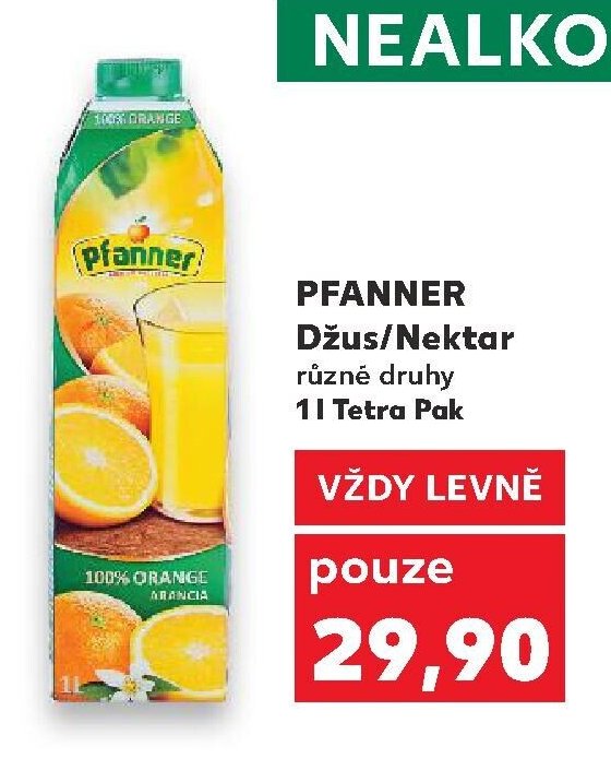 PFANNER Džus/Nektar