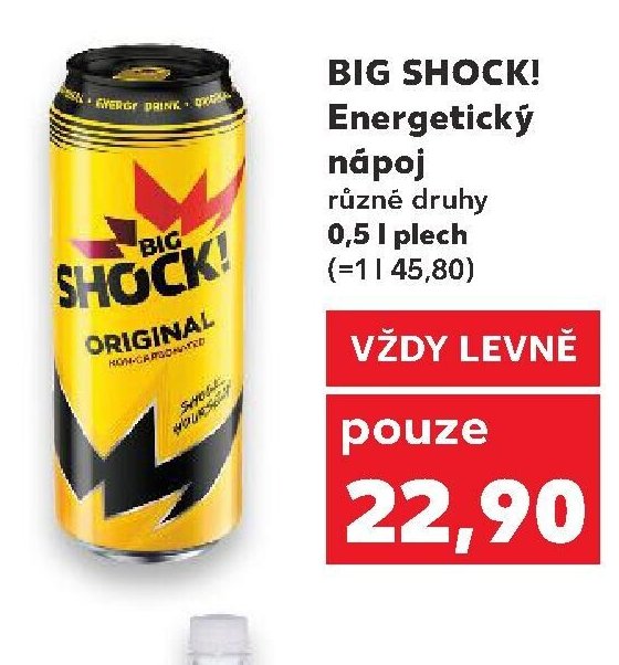 BIG SHOCK! Energetický nápoj