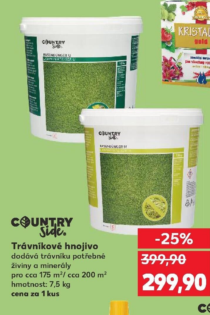 Country Side Trávníkové hnojivo