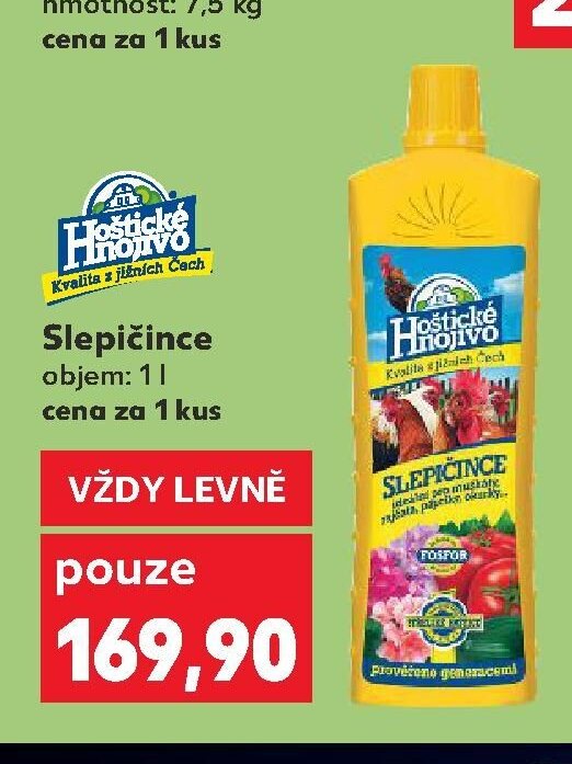 Hoštické hnojivo Slepičince