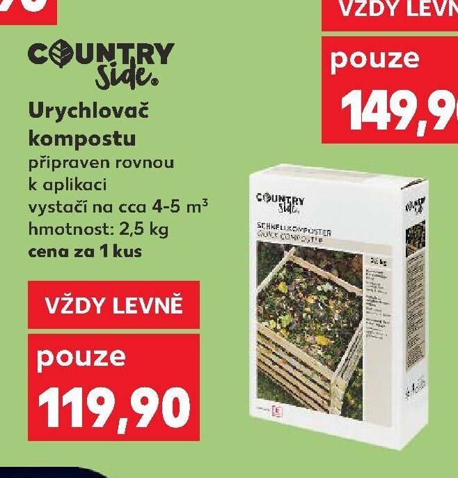 Country Side Urychlovač kompostu