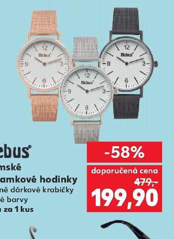 Mebus dámské náramkové hodinky