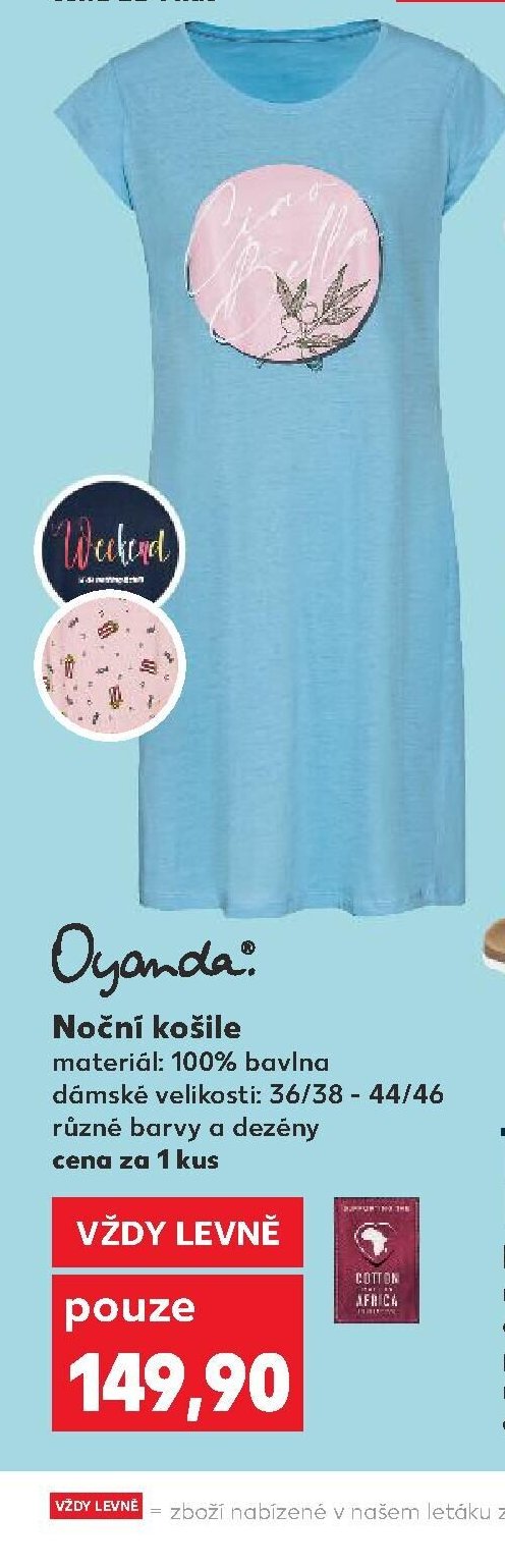 Oyanda noční košile