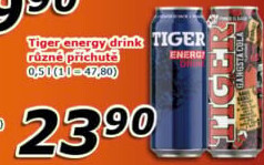Energetický nápoj Tiger