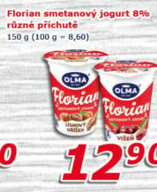 Jogurt smetanový Florian Olma