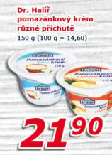 Krém pomazánkovýDr. Halíř