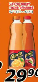 Nápojový koncentrát Caprio hustý