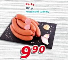 Párky Kostelecké uzeniny