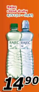 Přírodní voda Rajec