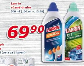 Prostředky čisticí Larrin
