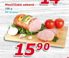 Sekaná pečená Meziříčská Krásno