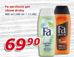 Sprchový gel Fa