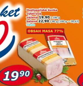 Šunka hustopečská výběrová Váhala