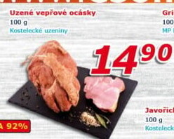 Vepřové ocásky uzené Kostelecké uzeniny