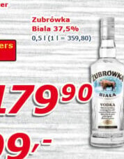 Vodka Zubrowka Biala