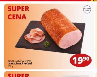 KOSTELECKÉ UZENINY DEBRECÍNSKÁ PEČENĚ