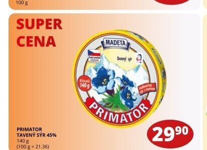 PRIMATOR TAVENÝ SÝR 45%