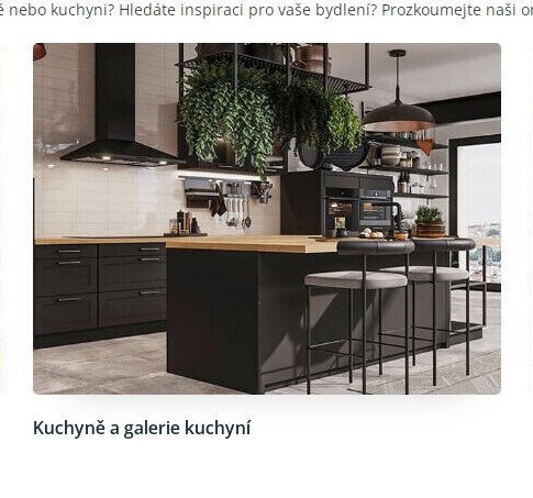 Kuchyně a galerie kuchyní