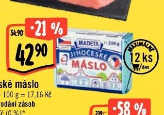 Jihočeské máslo