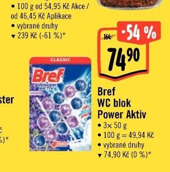 Bref WC blok Power Aktiv