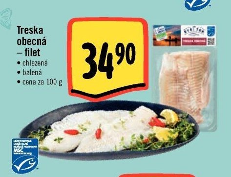 Treska obecná - filet