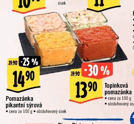 Pomazánka pikantní sýrová