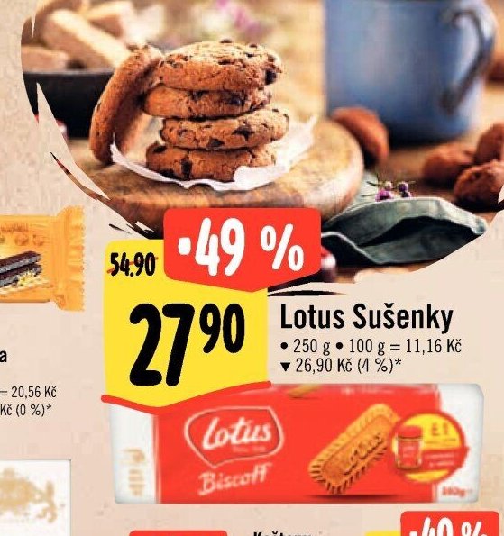Lotus Sušenky