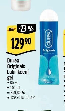 Durex Originals Lubrikační gel