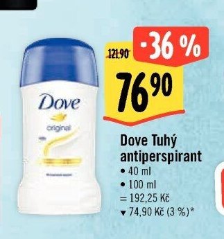 Dove Tuhý antiperspirant