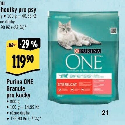 Purina ONE Granule pro kočky