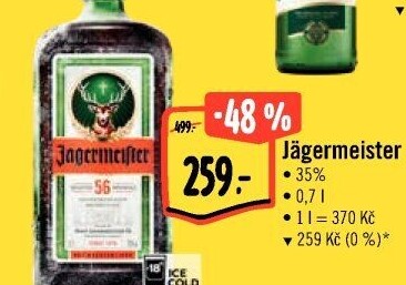 Bylinný likér Jägermeister - Albert akcniletaky.com
