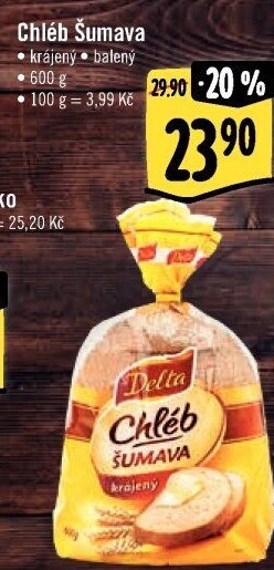 Chléb Šumava Delta