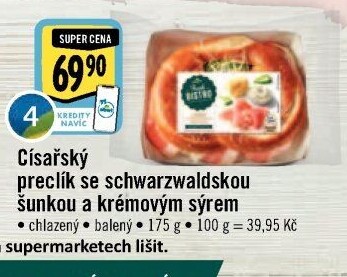 Císařský preclík Albert Fresh Bistro