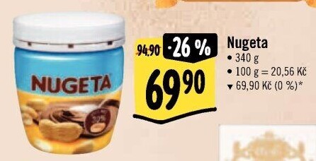 Čokokrém arašídový Nugeta Orion