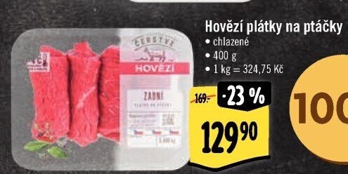 Hovězí maso na ptáčky Albert