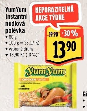 Instantní polévka YumYum