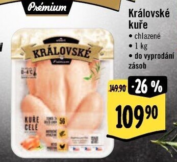 Královské kuře Premium Albert