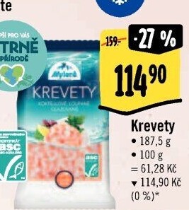 Krevety mražené Mylord