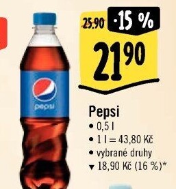 Limonáda Pepsi