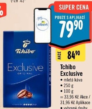 Mletá káva Tchibo Exclusive
