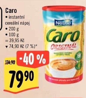 Nápoj instantní obilninový Caro Nestlé