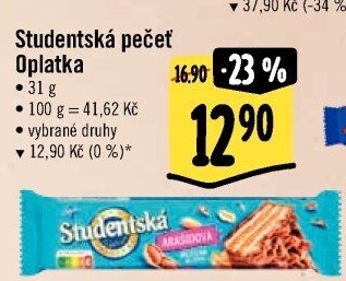 Oplatka Studentská pečeť Orion