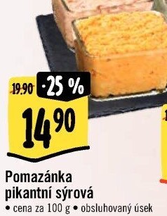 Pikantní sýrová pomazánka