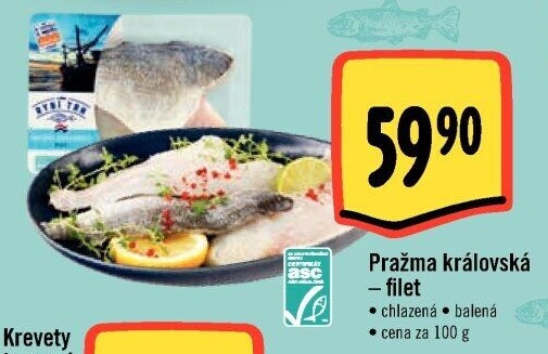 Pražma královská filet Albert
