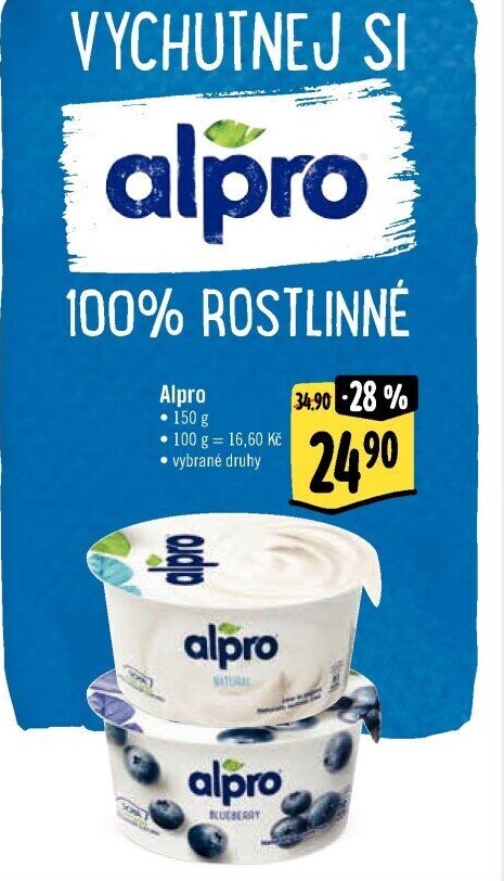 Sójový jogurt ochucený Alpro