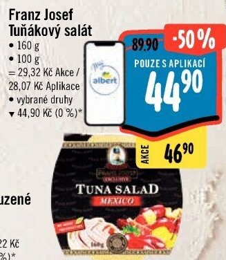 Tuňákový salát Exclusive Franz Josef Kaiser