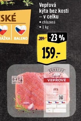 Vepřová kýta bez kosti Albert