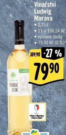 Vína Morava Vinařství Ludwig