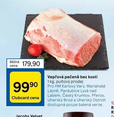 Vepřová pečeně bez kosti