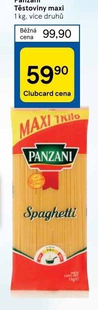 Panzani Těstoviny maxi